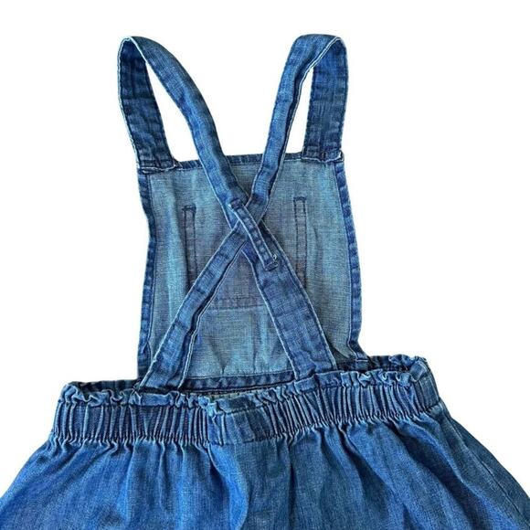 Cat & Jack Denim Jumper Cross Back Denim 3T - Picture 9 of 9